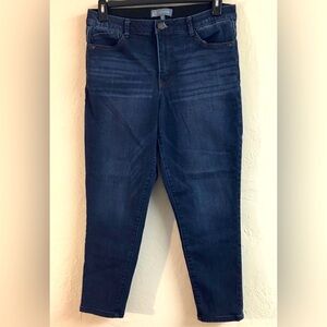 Wit & Wisdom Sophie Skinny Jeans 14P Blue Casual Stretch Denim
